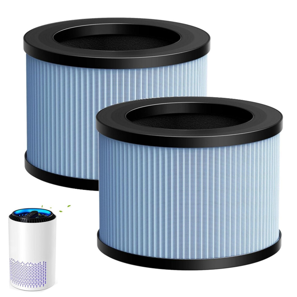 Gionar 2 Pack Conopu Dh-Jh01/Jh06 True Hepa Replacement Filter For Dh-Jh01 & Dh-Jh06, 4-In-1 High-Efficiency Filtration 5051226703522
