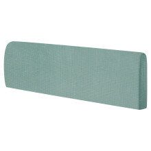 Bed Headboard Cover Dustproof Protector Jacquard Furniture Cover for 1.7-1.9m, Green