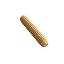 Beechwood Dowels, Grooved, Pack of 100 (6mm x 30mm)
