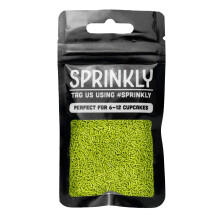 Simply Topps green Sugar Strands Cake Sprinkles 30G Cupcake Decorations