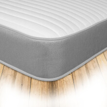 Starlight Beds Linear Grey European Small Single Size Mattress 80 x 200