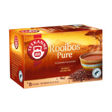 Teekanne Pure Rooibos Infusion Tea All Natural Sun Dried Rooibos from South Africa 20 Teabags