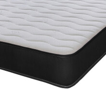 eXtreme comfort ltd Cooltouch Colours Black Single Mattress - 90x190cm, 18cm deep. Memory Foam and Coil Spring Hybrid, Plush Comfort