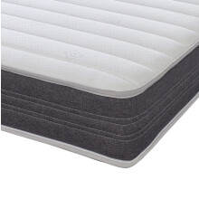 eXtreme comfort ltd Grey Sirocco Hybrid King Size Mattress (150 x 200cm), 18cm Deep with Memory Foam & Open Coil Spring. Soft Comfort Feel. UK Made