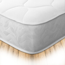 Starlight Beds Spin Top Small Double Memory Foam Mattress. Sprung Small Double Mattress with Memory Foam Layer. 20cm Deep, Soft Feel, White