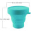 Collapsible Silicone Cup Foldable Sterilizing Cup for Menstrual Cups And Storing 2