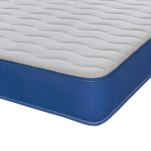 eXtreme comfort ltd Cooltouch Colours Blue Double Mattress - 135x190cm, 18cm deep. Memory Foam and Coil Spring Hybrid, Plush Comfort