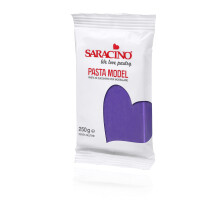 Saracino Sugar Paste Model Lilac Modelling Paste 250 g Gluten Free Made in Italy