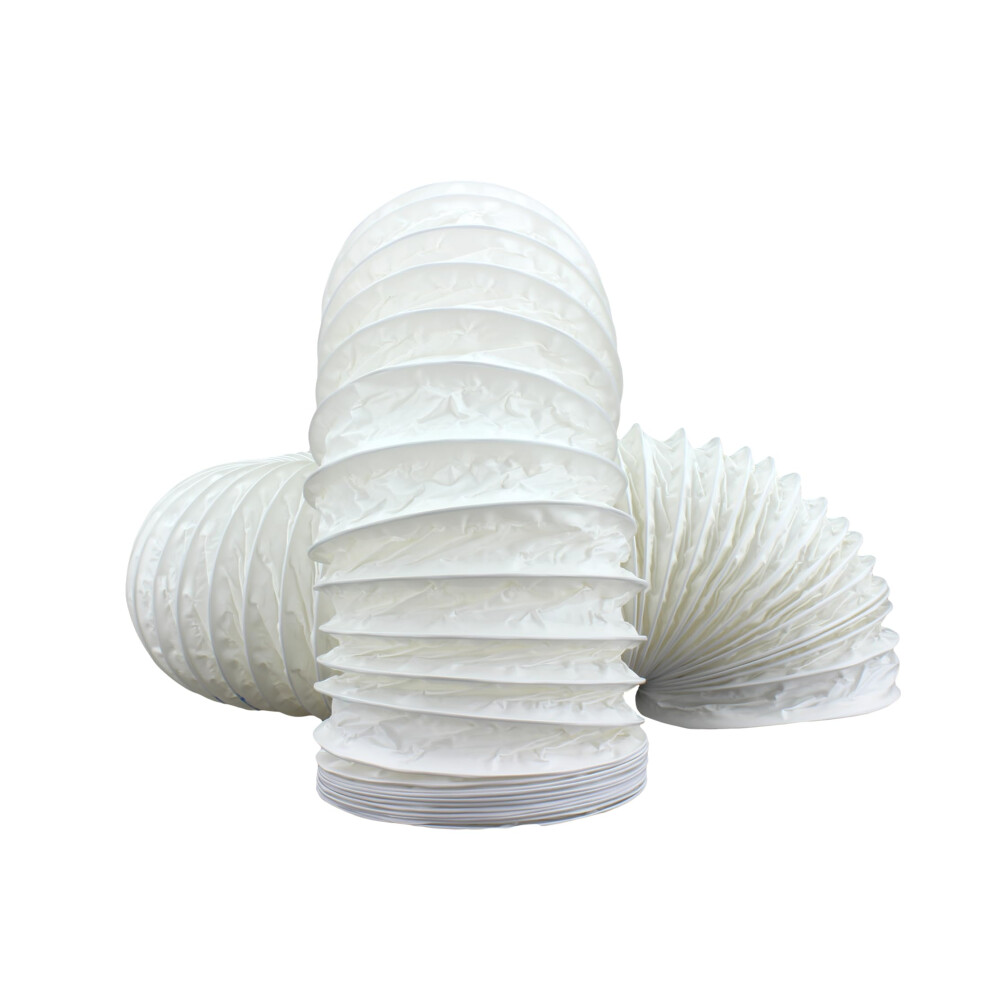 Fantronix Flexible Vent Hose 100Mm (4 Inch) Â Universal Tumble Dryer, Cooker Hood & Extractor Fan Air Duct, 3 Metre Length 5051226653377