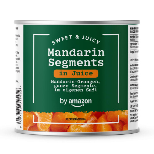 by Amazon Mandarin In Juice, 300g