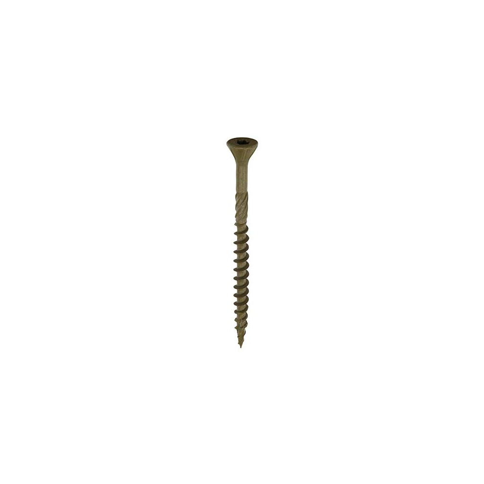 Timco C2 Decking Screws Tx20 Csk Grn Range - 4.5 X 75Mm - Tub Of 250