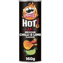 Pringles Hot Mexican Chilli & Lime 160g