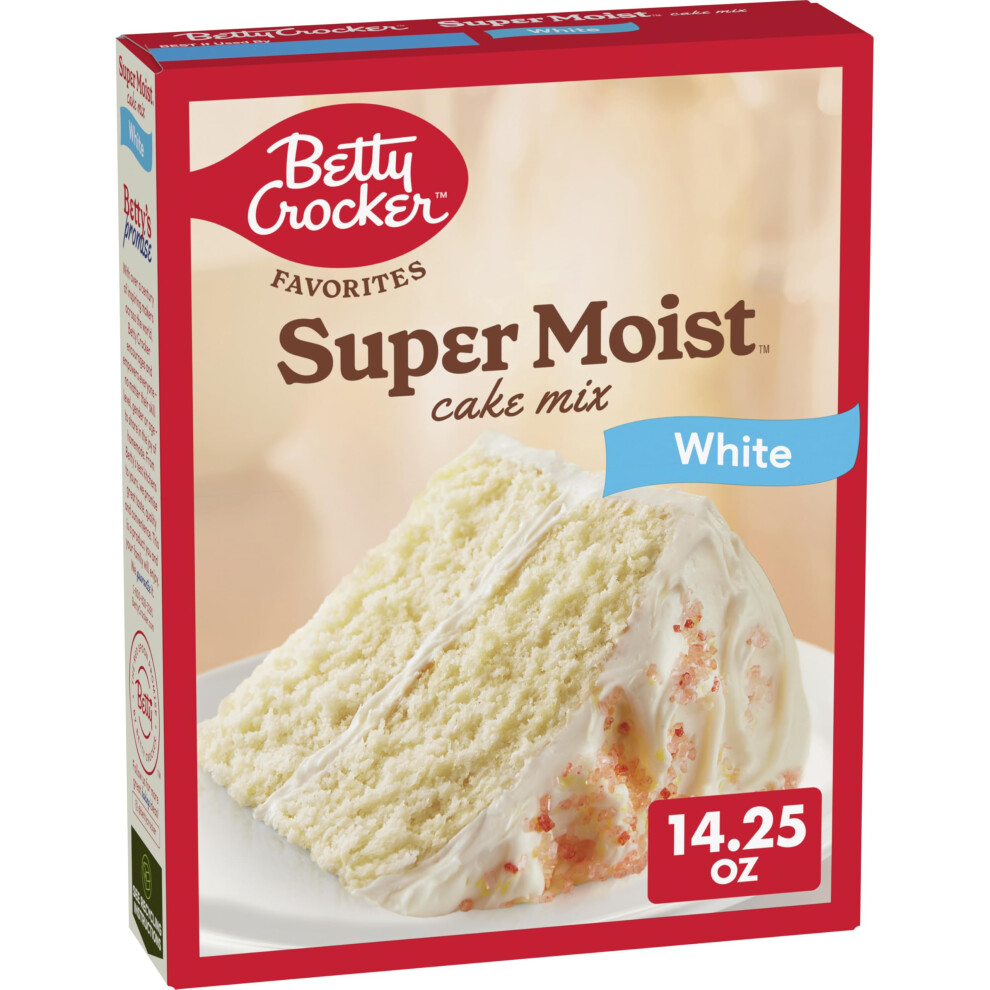 Betty Crocker Favorites Super Moist Cake Mix, 14.25 Oz White