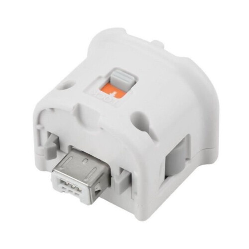 Adaptateur Motion Plus - Tiers - Wii Remote - Blanc - 2 pièces - Compatible Nunchuk 1