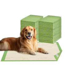 Gardner Pet 60x90 cm Puppy Pads with Adhesive Tapes, Super Absorbent Thicker Puppy Training Pads, Fast Drying Sticky Pads, 6 Layers of Leak-proof