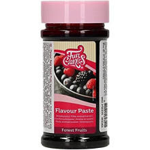 FunCakes Flavour Paste Forest Fruits: Food flavourings, Great Taste, Perfect for Cake Decorating, Suitable for Batter and Fillings. 120 g.