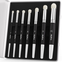 Nicpro Dry Brush Miniature Painting, 7 Sizes Professional Drybrush Set with Storage Case