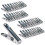 IDMARKET 40 stainless steel clothespins, unbreakable, durable, rust-resistant 2