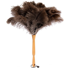 Duster with ostrich feathers – dust mop made in the EU – handmade – 50 cm long z2921(50cm)