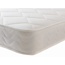 Starlight Beds Cooltouch Classic 7.5" Deep 7 Layer Construction Coil Spring & Memory Foam Hybrid Mattress, White, 2ft 6 Small Single
