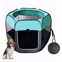 Floving Portable dog fence Foldable Pet playpen Delivery Room Cat enclosure Cat Pregnant Closed Pet Tent Dog Breeding Delivery Box with carrybag