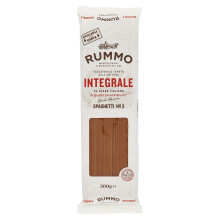 Rummo Whole Wheat Spaghetti Pasta No.3 - High-Fibre Italian Pasta, Crafted for a Wholesome Bite, 500 g (Pack of 1)