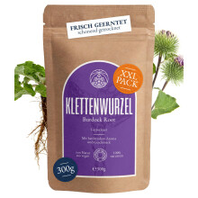 Burdock Root Tea Monte Nativo (300g) - Aromatic and 100% Pure and Natural Loose Leaf Herbal Tea Without Additives - As a healthy, refreshing infusion