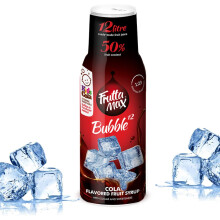 FruttaMax Cola Syrup | Less Sugar | 50% Real Fruit Concentrate | Suitable for soda Machine 500ml