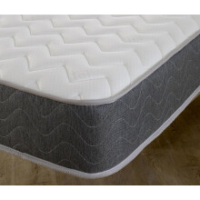 eXtreme comfort ltd WaveFlex Hybrid Double Mattress 135 x 190cm, 18cm Memory Foam & Open Coil Spring, Plush Medium Soft Feel, Made in UK