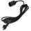 E27 with wire - Lamp holder for light bulb with power cord, plug and switch - 1.8m cable (black) 4