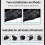 Motorrad-Bluetooth-5.0-Intercom, Bluetooth-Headset-Kit für Motorradhelm-Intercom – Blau/Schwarz 4
