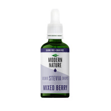 Modern Nature Berry Flavour Drops | Sugar Free Flavour, Liquid Stevia Sweetener | Zero Calorie Water Drops & Natural Drink Enhancer for Flavoured