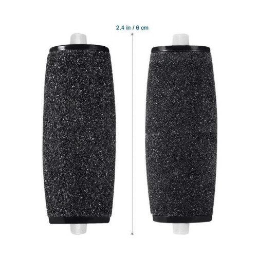 [Pack of 10] Replacement Rollers for Scholl Velvet Smooth - Extra Rough 2