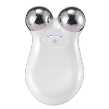 (White) Microcurrent Facial Device,Multifunctional Facial Massagers,Face Rollers Gift
