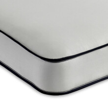 eXtreme comfort ltd Dual Sided Shorty Mattress 75x175cm, 17cm Deep Foam Free Open Coil Spring, Flat Sleep Surface, Durable Damask Cover, Soft Comfort