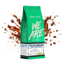 We Are Coffee Co - Mellow Mornings - Single Origin Blend Ground Coffee For Cafetiere 227g | Medium Roast | 100% Arabica | Freshly Roasted in the UK