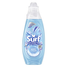 Surf Magnifi-Scent Wash Aqua Bliss Laundry Liquid Washing Detergent For Short Cycles Fast and Fabulous Fragrance 837 ml (31 Washes)