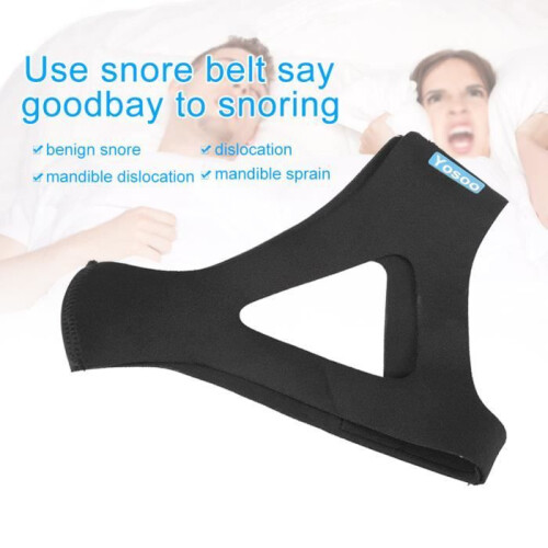 Anti-Snoring Device, Stop Snoring Chin Strap, Best Solution for Comfortable and Adjustable 1