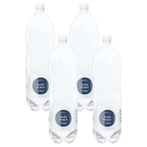 by Amazon Soda Water, 1L (Pack of 4)