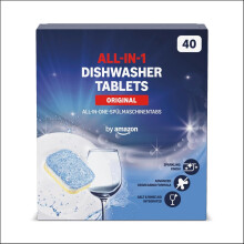 by Amazon ALL-IN-ONE Dishwasher Tablets, 40