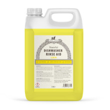 Celtic Clean - Professional Dishwasher Rinse Aid Lemon Scent 2.5 Litre - Concentrated Formula for Industrial & Commercial Machines, Streak-Free Shine