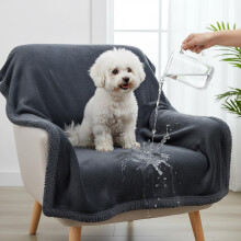 fireowl Dog Blanket Waterproof Washable - Ultra Soft Quick Dry Pet Throw for Sofa, Bed & Car