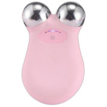 (Pink) Microcurrent Facial Device,Multifunctional Facial Massagers,Face Rollers Gift
