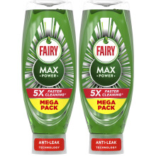 Fairy Max Power Washing Up Liquid 730ml, Easy & Effortless Cleaning