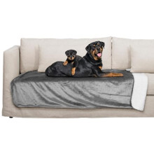 furrybaby Waterproof Dog Blanket, 152x203cm Fleece Pet Blankets Washable for Medium Large Puppies and Cats, Pet Throw Blanket for Sofe Bed Protector