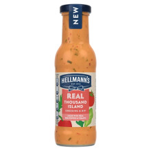 Hellmann's Real Thousand Island Salad Dressing & Dip vegetarian condiment free f