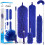 8 PCS Microfiber Feather Duster, Extendable Washable Cobweb Duster with 100 inches Long Telescopic Duster for Cleaning Ceiling Fan,Blinds 1