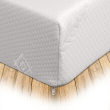 Starlight Beds Small Single Mattress - 2ft6 Memory Foam Mattress, 6-Inch Deep with Removable Cover (75cm x 190cm / 2ft6 x 6ft3)