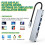 USB C Hub - 7-in-1 Multiport - HDMI - 87W PD Port - USB 3.0 - SD/TF 4