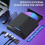 External DVD/CD Reader/Writer - UVERBON - Portable - USB 3.0 - 7-in-1 - Compatible with Windows 11/10/8/7 2